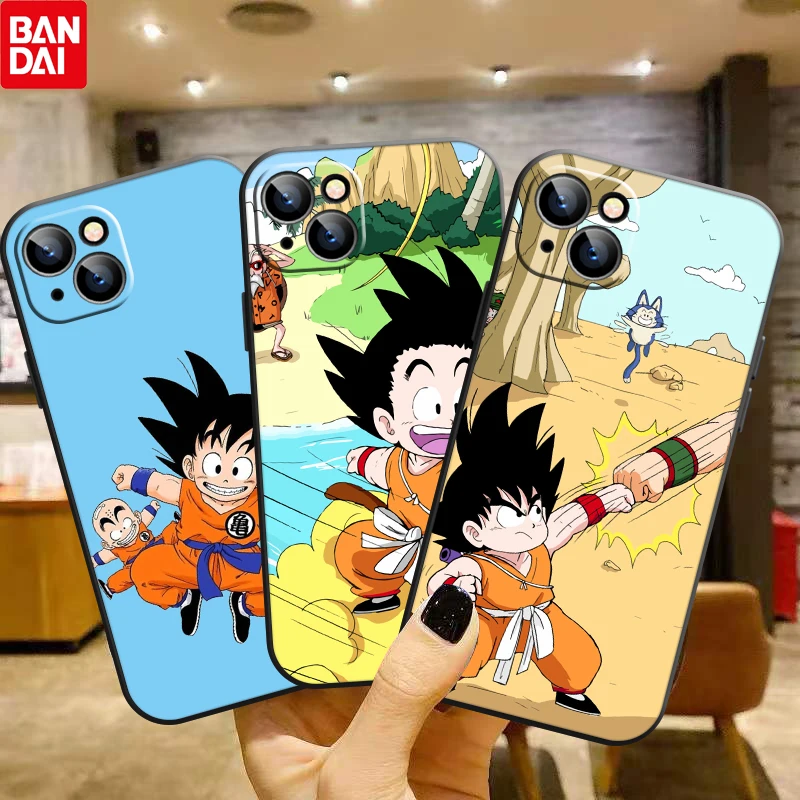 

Son Goku Dragon Ball For Apple iPhone 13 12 Pro Max Mini 11 Pro XS Max X XR 8 7 6 Plus SE 5S Soft Black SiliconePhone Case Cover
