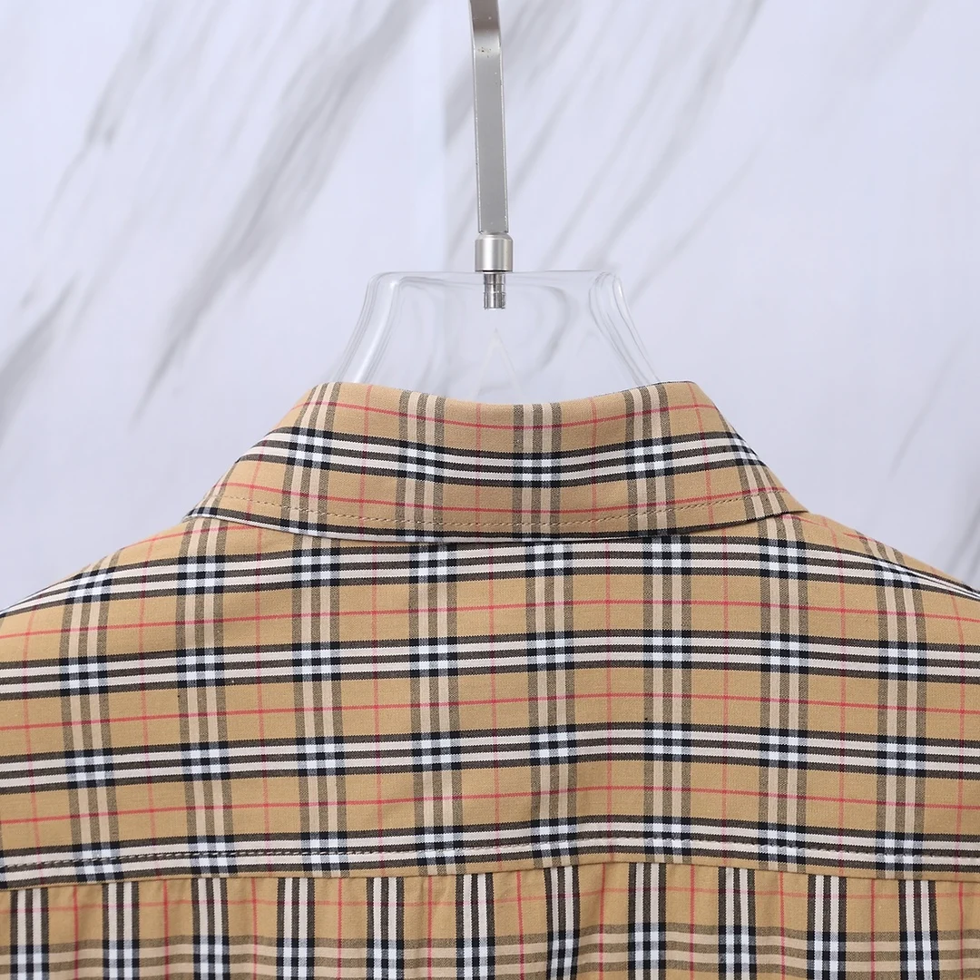 Burberry Женские рубашки Модный свитшот с длинным рукавом хлопковый джемпер