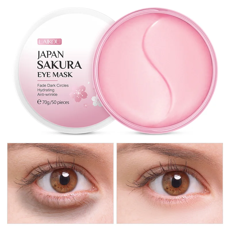 

Sakura Kolagen Augen Mask Patch Yeux Cernes Parches Ojeras Con Acido Hialuronico De Hidrogel Gel Para Ojos Pad Bolsa Feminina