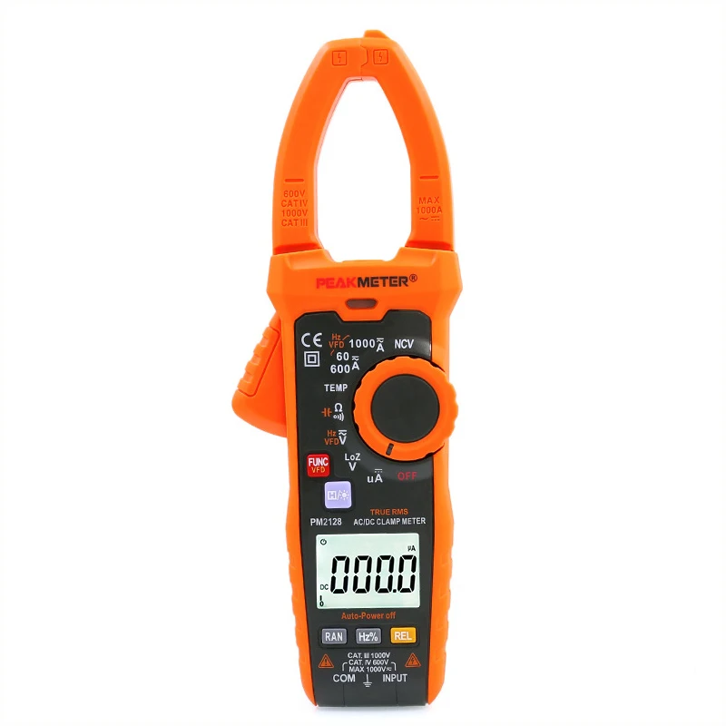 AC/DC Clamp Meter 1000A Digital Multimeter PM2128 Digital Display Resistance Meter Ammeter High Precision Measuring Tool