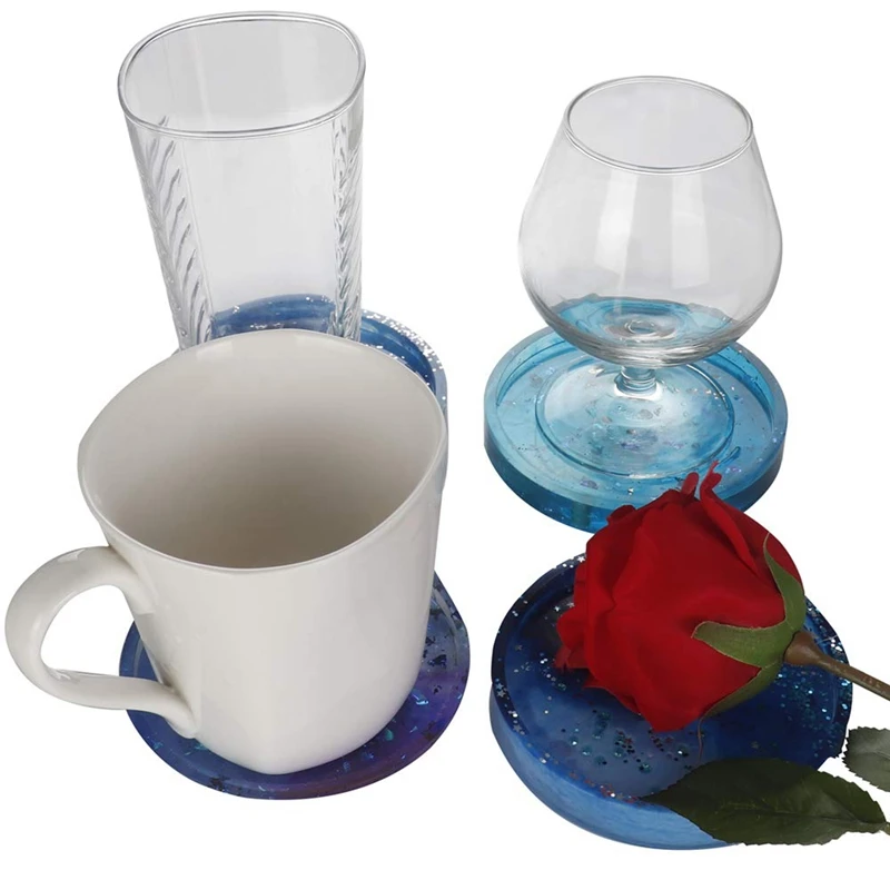 8 упаковок большая силиконовая форма сделай сам с круглыми подставками Диаметр 3