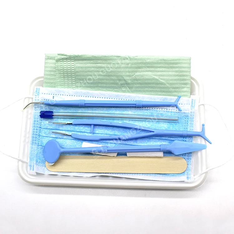 

Dental Surgical Disposable Tool Instrument Hygiene Examination Set