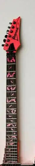 

(ONLY FOR CUSTOM GUITAR NECK)Custom Electric Guitar 7 V Red Guitar Neck With Tuning pegs Factory Customization