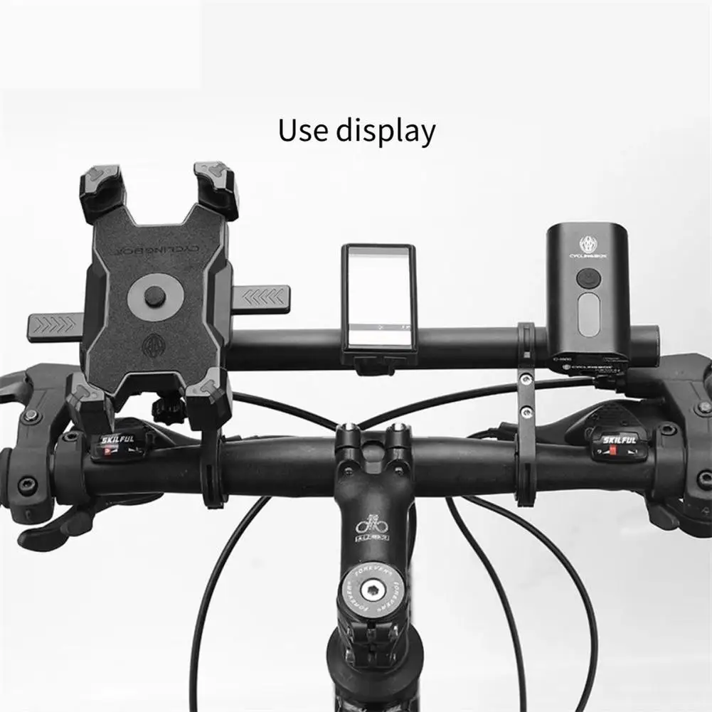 

30cm Bicycle Handlebar Extender Bracket Double Pole Flashlight Car Light Extension Bracket Cycling Accessories