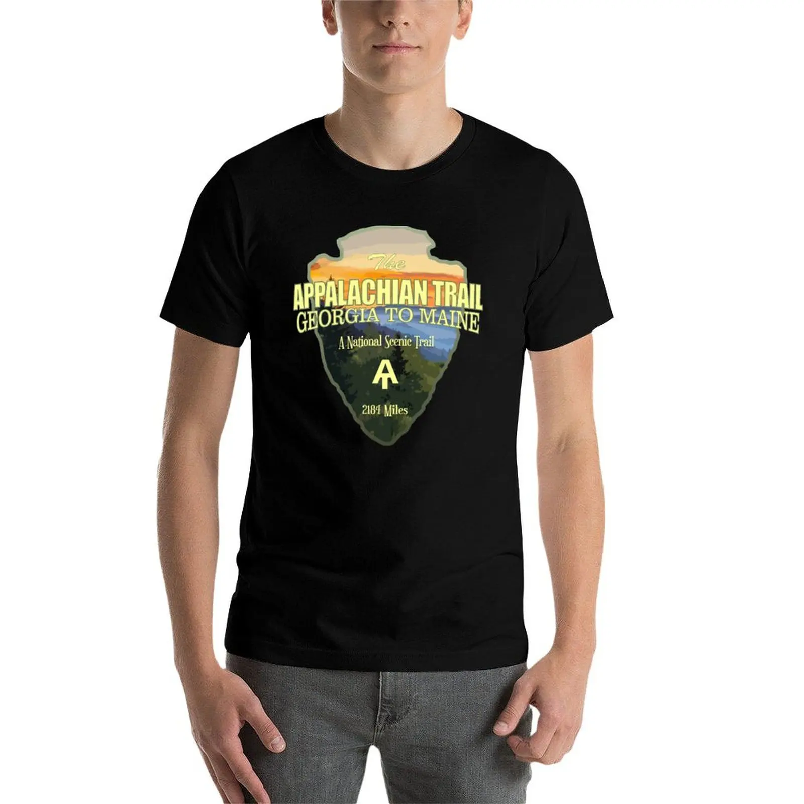 Фото Футболка с короткими рукавами Appalachian Trail (arrowhead) из хлопка №4