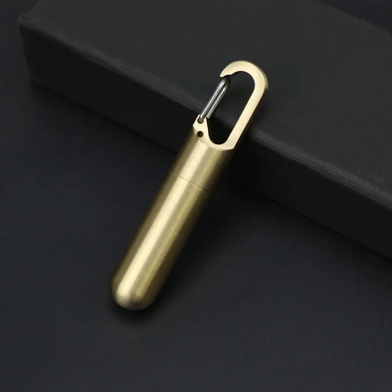 Медная Водонепроницаемая коробка для таблеток хранения Дорожный Чехол