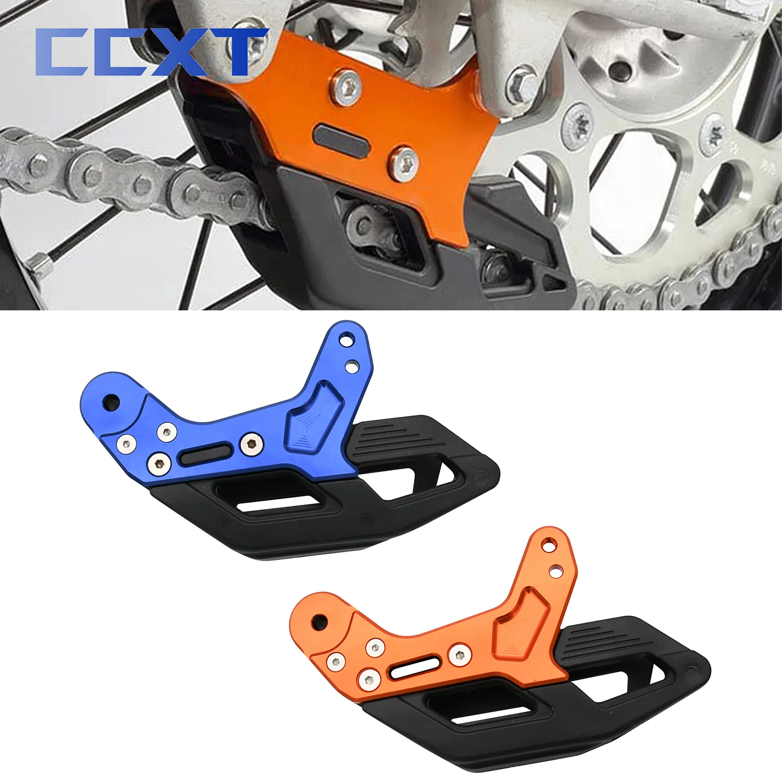 

CNC Sprocket Chain Guide Guard For Husqvarna TC FC TE FE TX FX FS For KTM SX SXF XC XCF EXC EXCF XCW XCFW 125 250 300 350 450