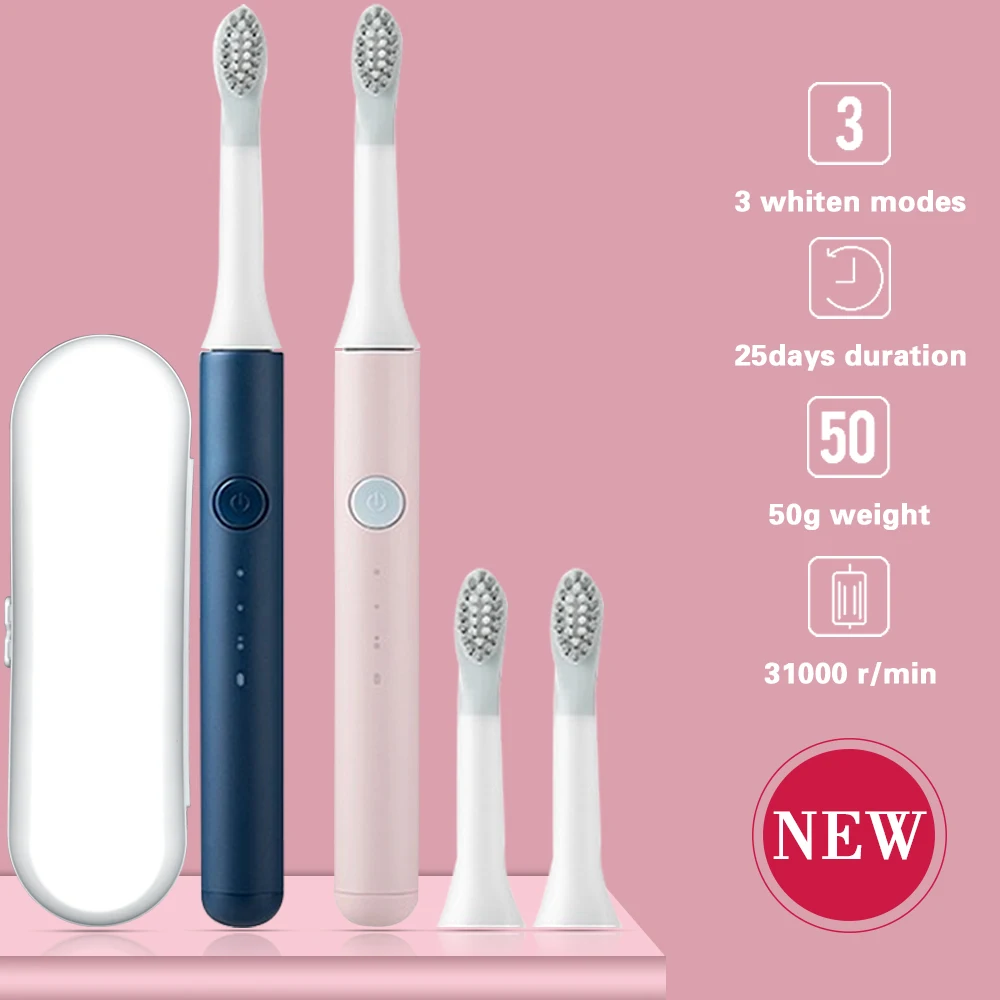 

SOOCAS EX3 Ultrasonic Electric Toothbrush USB Charger Rechargeable Tooth Brushes Washable Electronic Whitening Teeth Brush 5