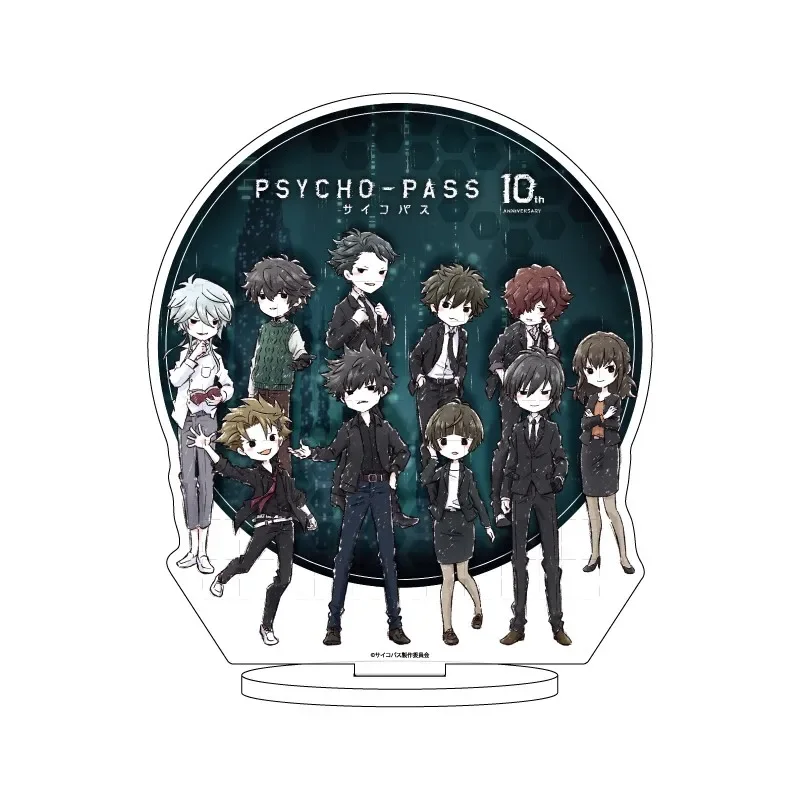 Аниме фигурку куклы Kagari Shuusei Kougami Shinya акриловые подставки модель игрушка для