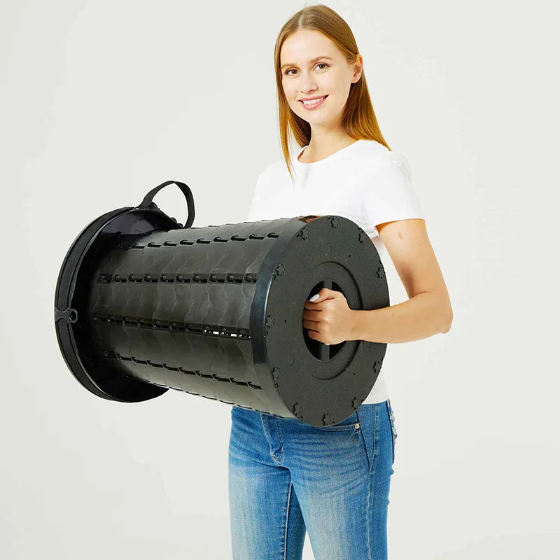 Выдвижной портативный туалет дорожный уличный для кемпинга горшок взрослых