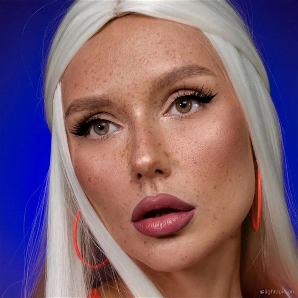 Контактные линзы для макияжа глаз 2 шт./пара