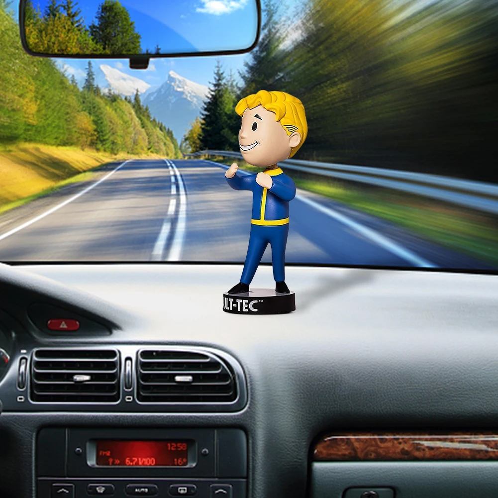 Фигурка Мальчика Fallout 4 Vault С Качающейся Головой Милое Украшение Для Рабочего