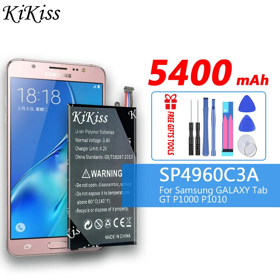 

Аккумулятор для Samsung Galaxy Tab P1000/P1010, 5400 мАч