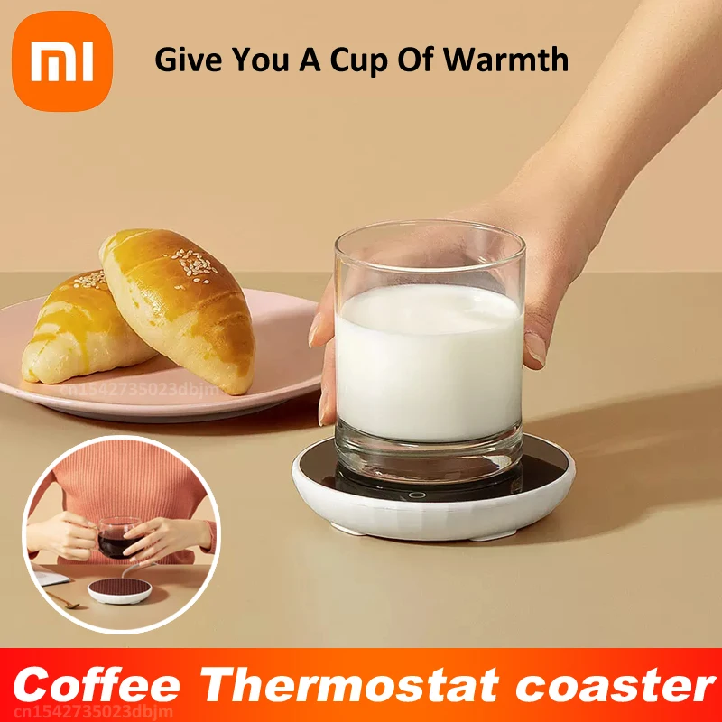 

Xiaomi Youpin Lexiu Coffee Tea Mug Warmer Pad Electric Heating Cup Pad For Home Office New Pad For Cocoa Tea Water Milk