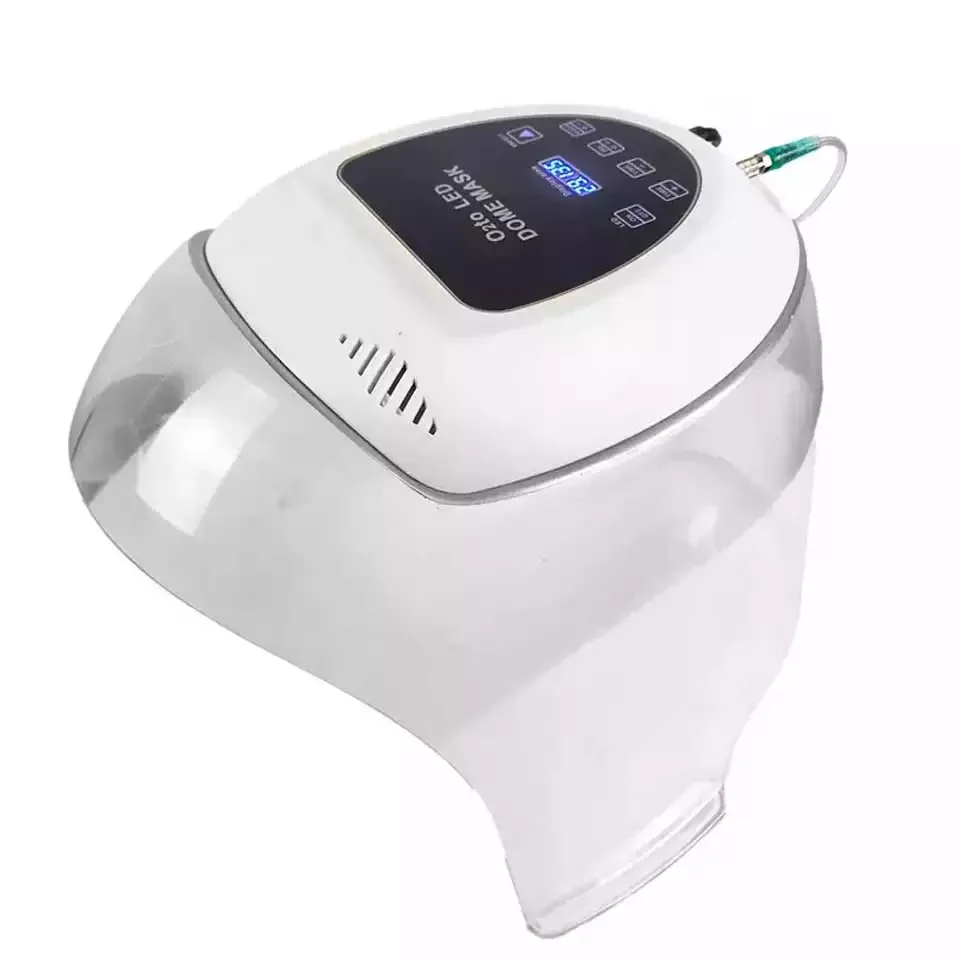 

Oxygen Jet Therapy Facial Dome Machine 7 Colors LED Skin Rejuvenation