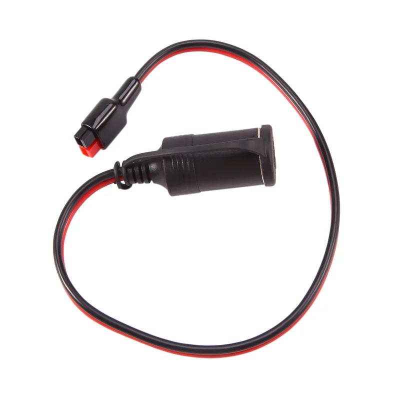 Фото A08E-12V Женский прикуриватель 12AWG 30A Кабель для тяжелых условий эксплуатации с силовым столбом Anderson для передачи устройства/подключения 0,5 м №5