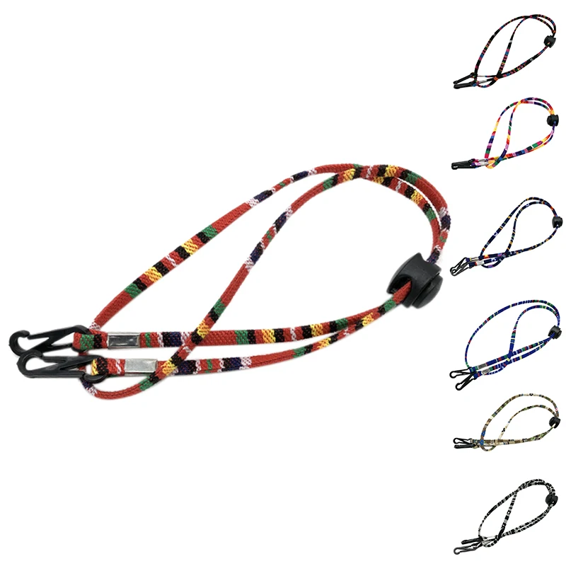 

1Pcs Adjustable Face Mask Hanging Rope Face Mask Lanyard Anti-Lost Disposable Mask Holder Traceless Ear Hanging Rope