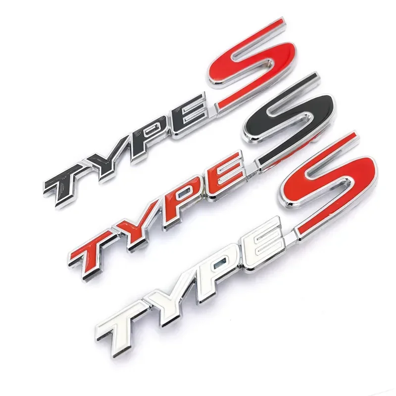 

3D Metal Car Front Grill Emblem Auto Grille Badge For Honda Type S Sport Logo Civic Accord Crv Hrv Car Accessories