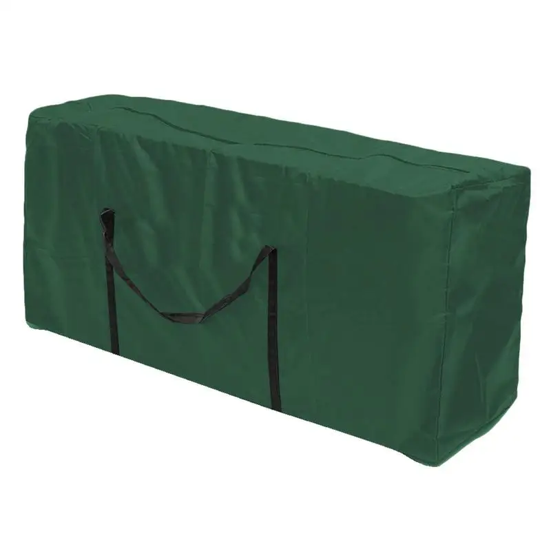 

Outdoor Cushion Storage Oxford Cloth Patio Protective Cover With Handle 210D Oxford Cloth Waterproof Zippered Storage Bags For
