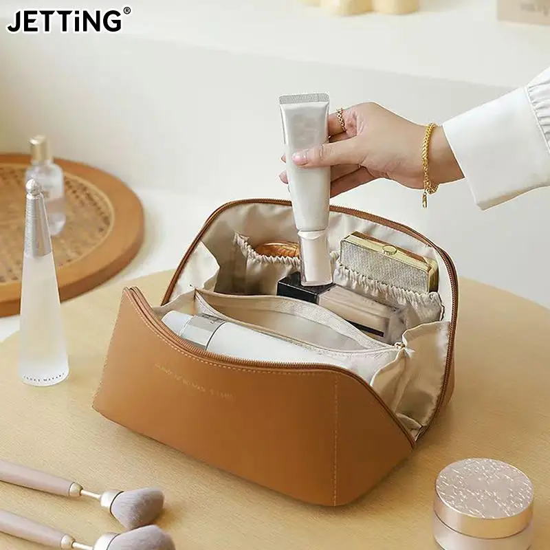 

Cosmetics Storage Kit Large Capacity Travel Toiletry Bag Makeup Bag Ins Advanced Sense Portable Cosmetic Storage Bag