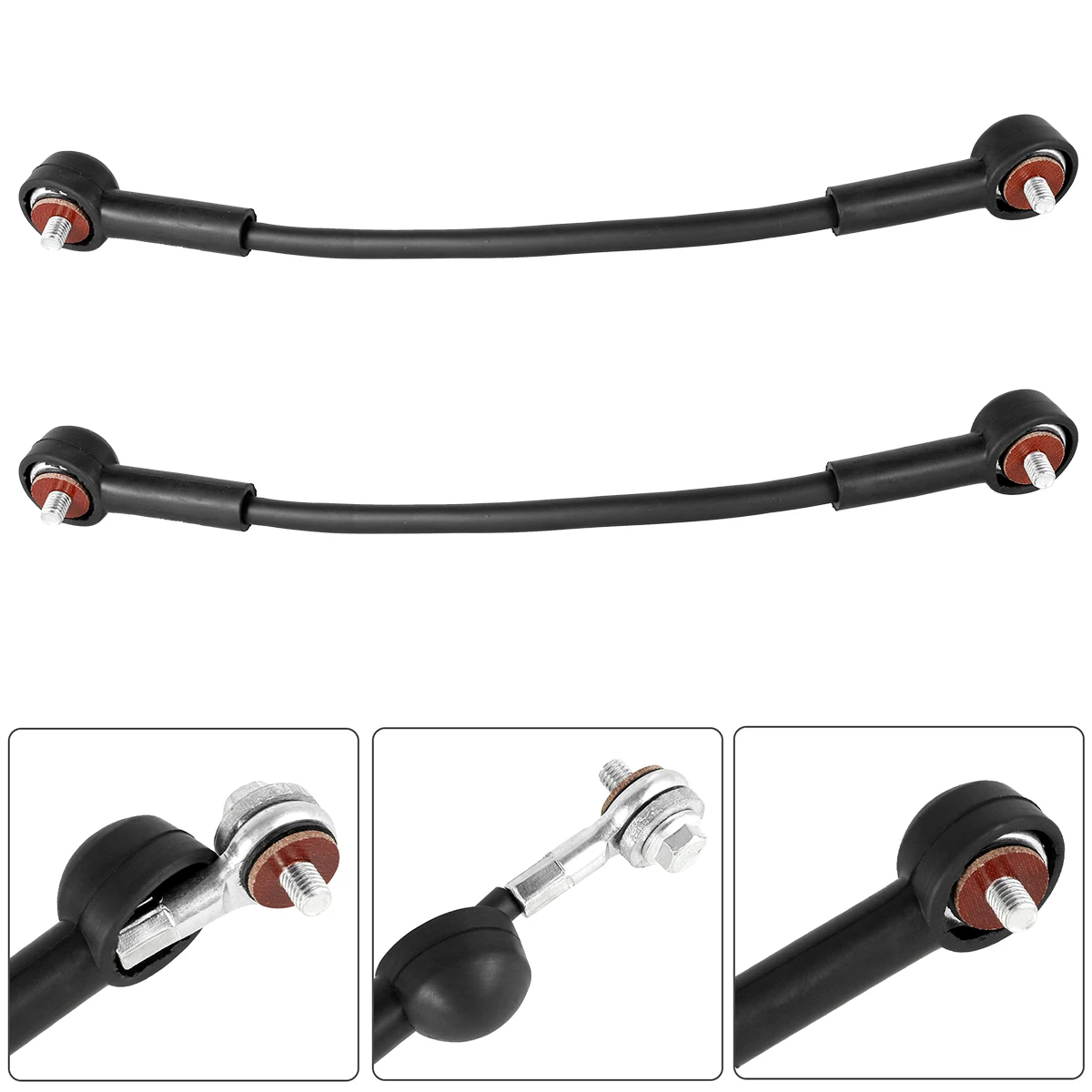 

Новинка 2022, 2 шт., ремень для задней двери, кабель для багажника, защита от ржавчины, Прочная Модель, запасная деталь, набор аксессуаров премиу...