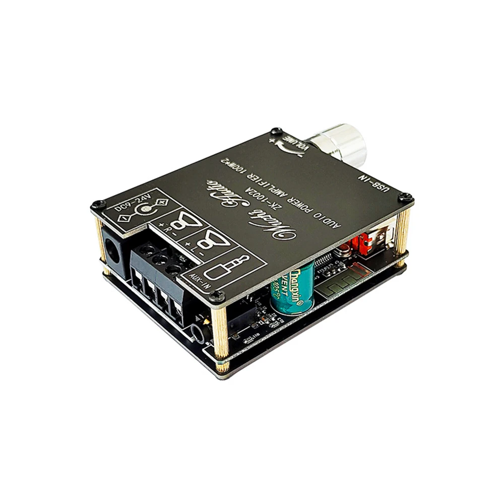 ZK-1002A Bluetooth аудио цифровой модуль усилителя мощности 2 0 стерео двухканальный 100 Вт