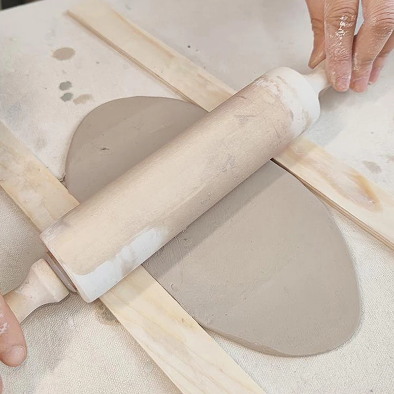 10 Шт. Деревянная Линейка Для Керамики 3/5/7/10/12 Мм Направляющая Полоса Глины