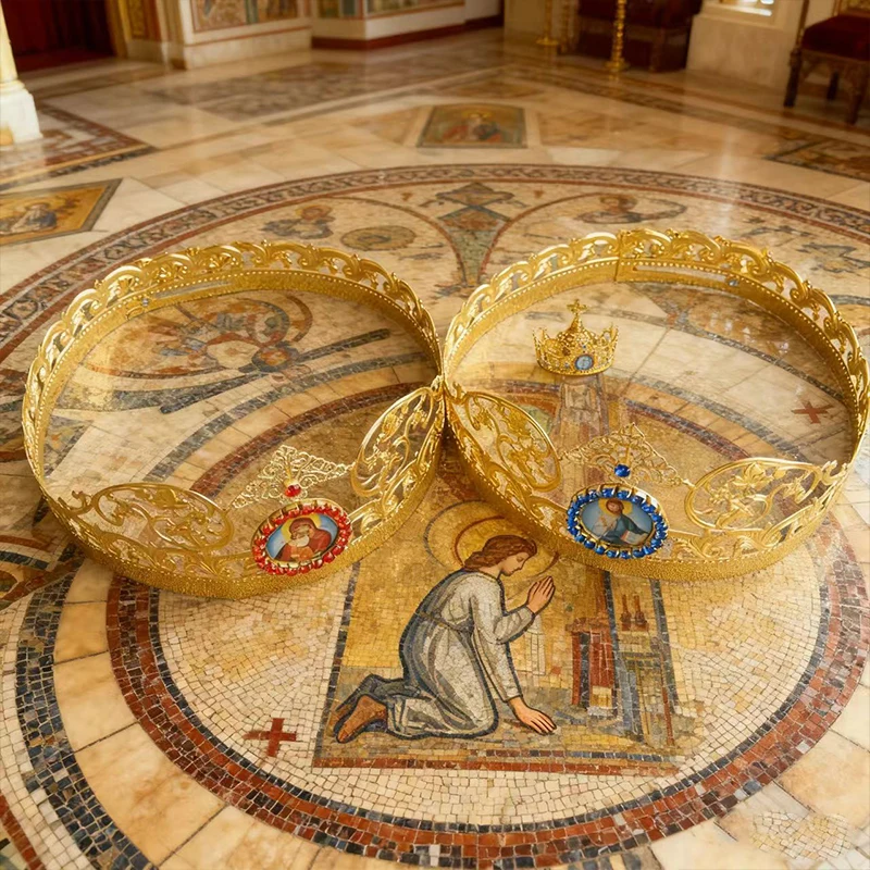 

Позолоченная православная корона Стефана