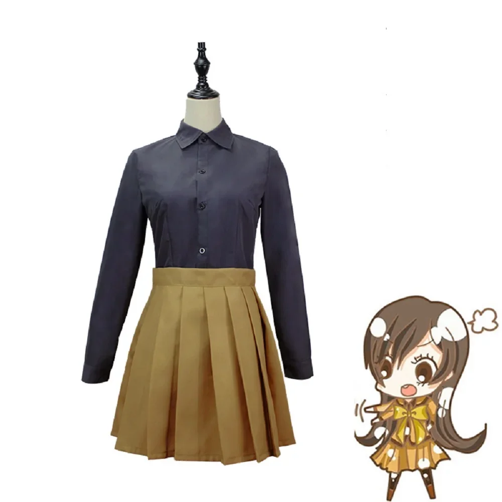 Унисекс аниме Cos Kamisama Love Kiss Momozono Nanami костюмы для косплея наряд Хэллоуин