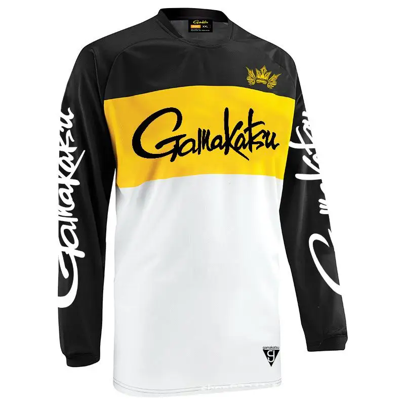 

Новинка 2023, летняя рыболовная Джерси, Мужская одежда, одежда для рыбалки, анти-УФ, быстросохнущая дышащая рыболовная рубашка с длинным рукав...