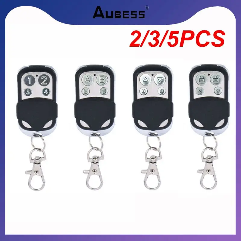 

433MHZ Clone Fixed Learning Code Remote Controls Duplicator Key Fob Distance Controller Electric Cloning Gate Garage Door Key