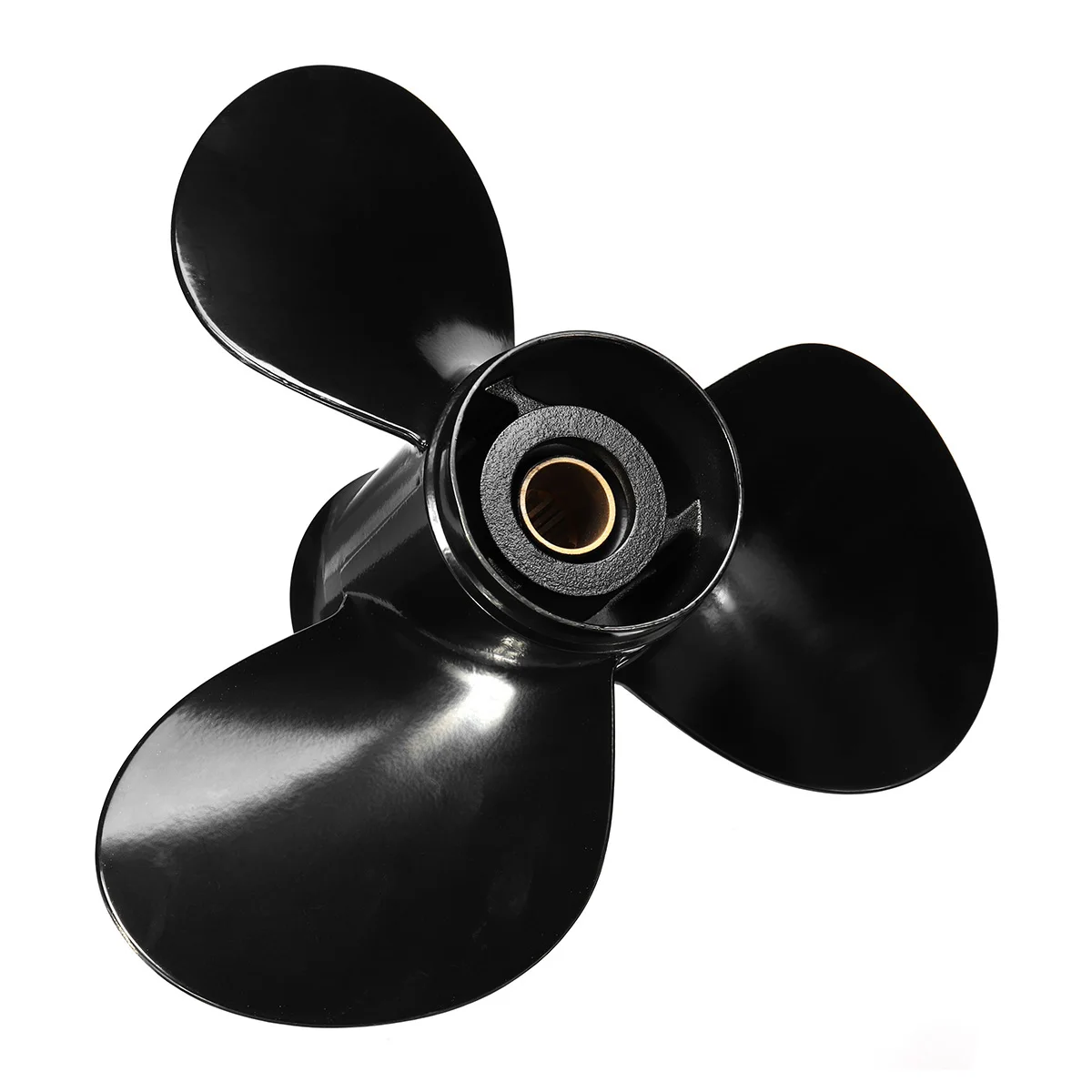 

Black Boat Outboard Propeller For Mercury 25-70HP 48-855856A5 11 3/8 x 12 Aluminum Alloy 13 Spline Tooth Marine Propeller