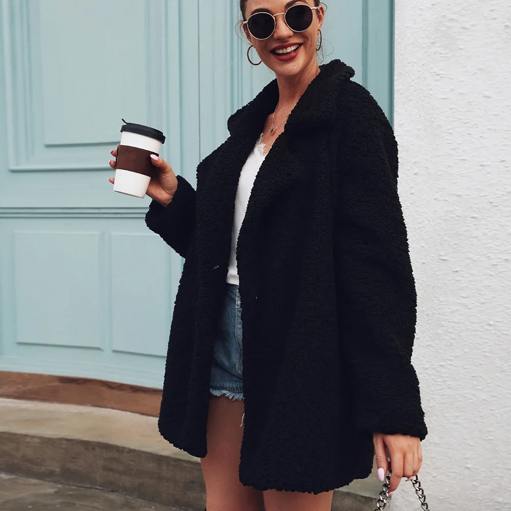 2023 Autumn/Winter Fashion New Suit Collar Long Sleeve Women's Top Coat