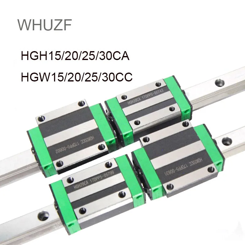 

HGH15CA HGW15CC HGH20CA HGW20CC HGH25CA HGW25 HGH30 HGW30 Slider Block Match Use HGR Linear Guide for Linear Rail CNC Diy parts