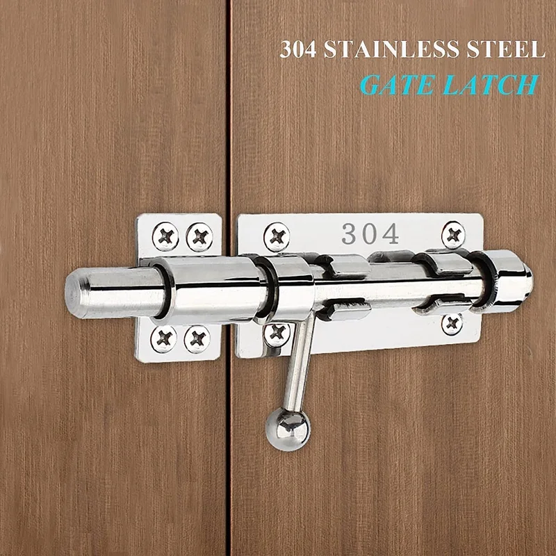 Скользящий болт защелка ствола сверхмощный дверной замок безопасности