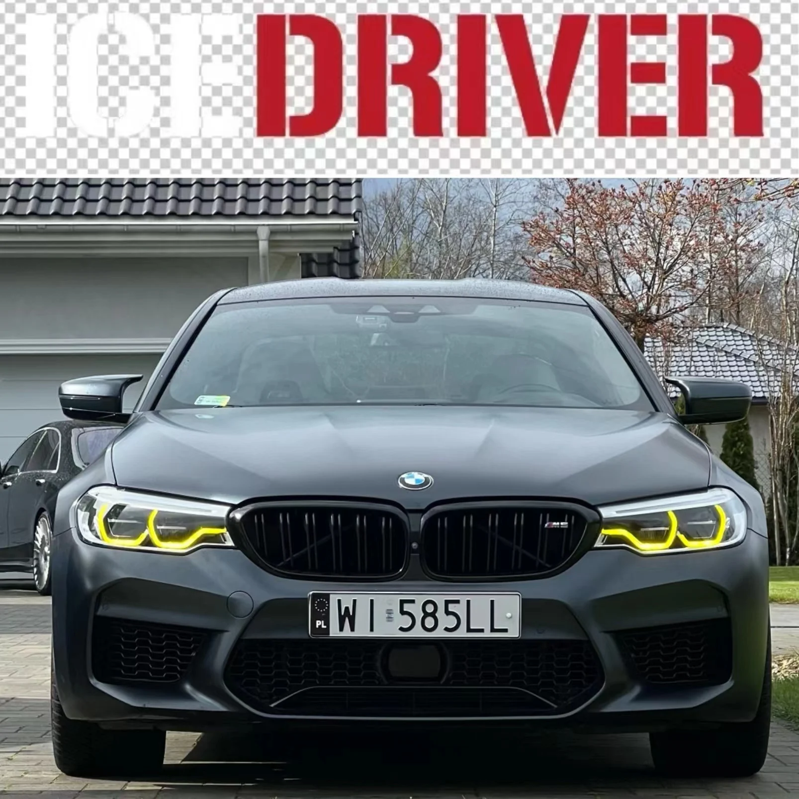 Дневные ходовые огни Icedriver для BMW 5 серии M5 F90 DRL RGB, многоцветсветодиодный светодиодные панели F10 F11 F18 G30 G38, дневные ходовые огни RGBW CSL, желтые DRL