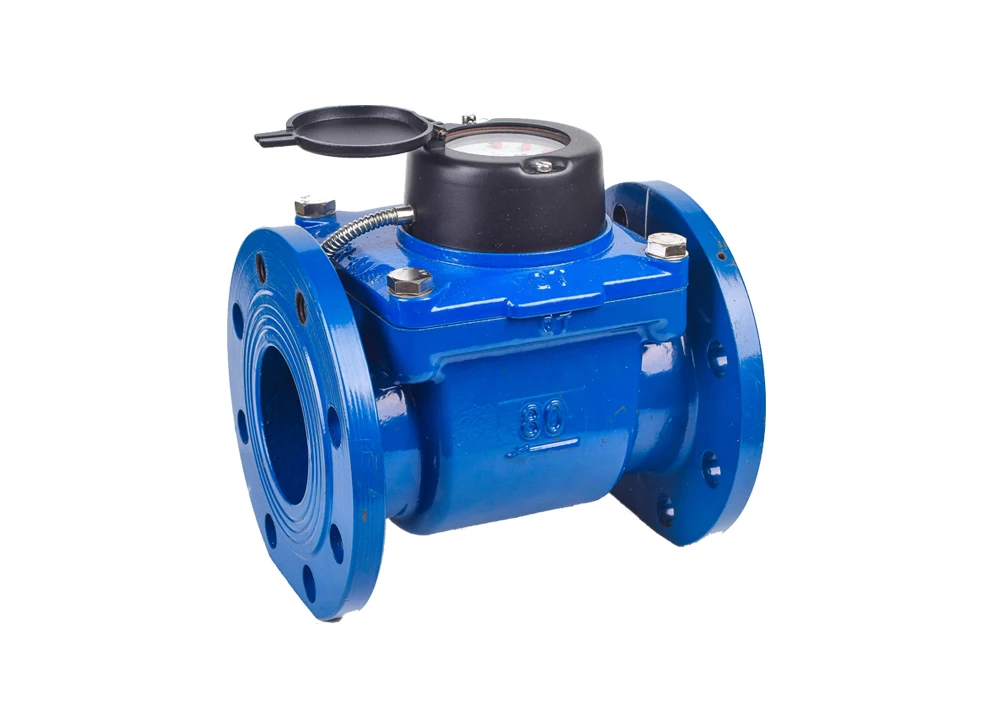 DN50 до DN300 Фланцевое соединение сухого типа Турбинный счетчик воды Woltman