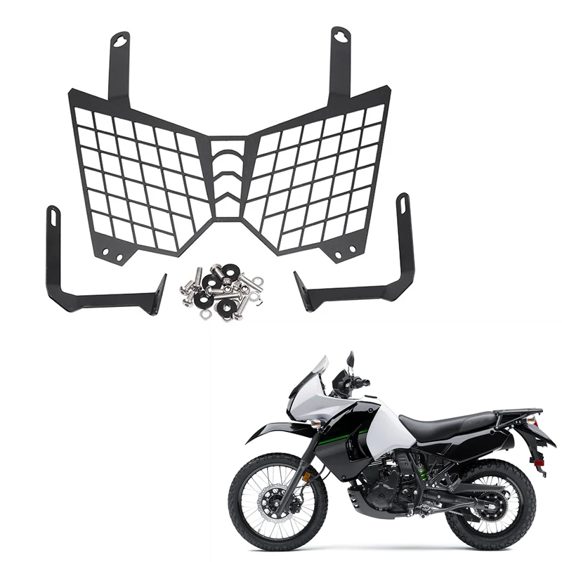 Алюминиевый защитный чехол для передней решетки мотоцикла Kawasaki KLR650 2008-2015