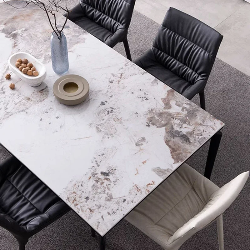 Обеденные столы с мраморным центром письменный стол для прихожей балкона