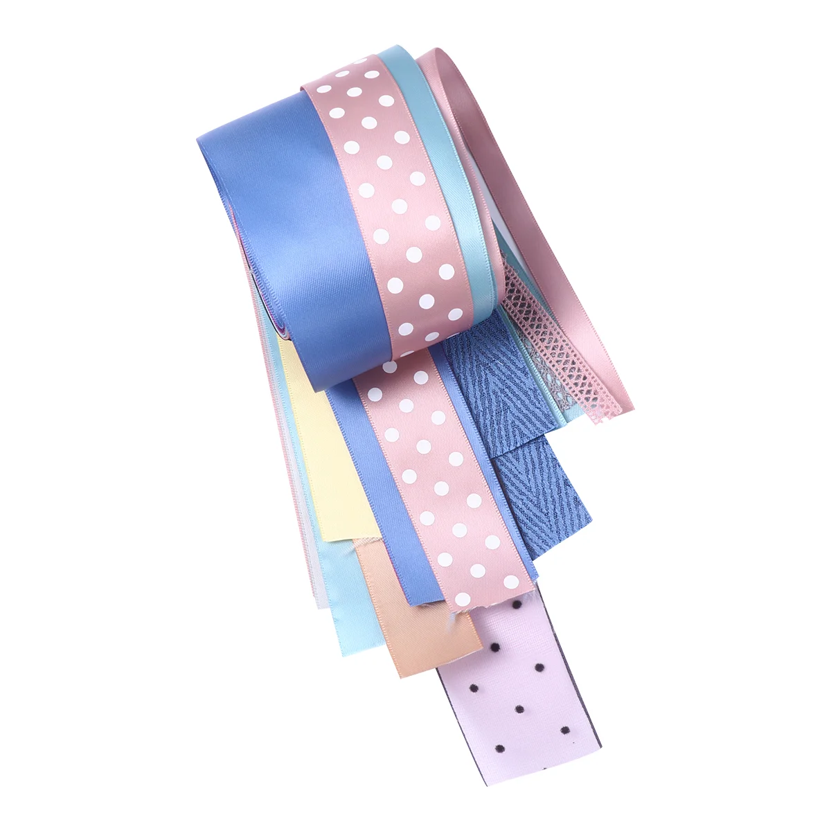 

28 Wrapping Ribbons Hair Accessories Cloth Ribbon for Handcraft