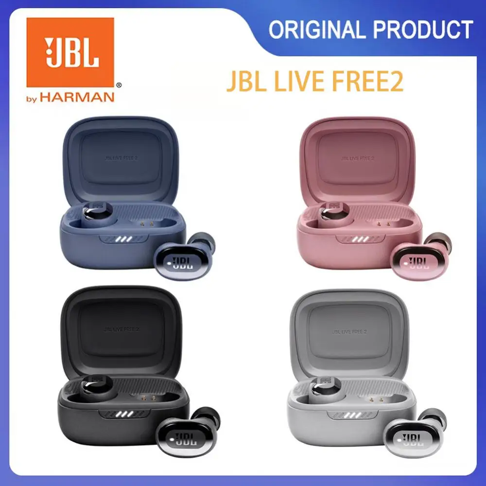 

Tws-наушники JBL Live Free 2 с активным шумоподавлением и микрофоном