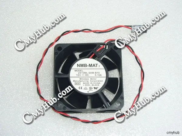 Для NMB-MAT 2410ML-04W-B10 DC12V 0 10A 6025 6 см 60 мм 60X60X25 3-контактный охлаждающий вентилятор