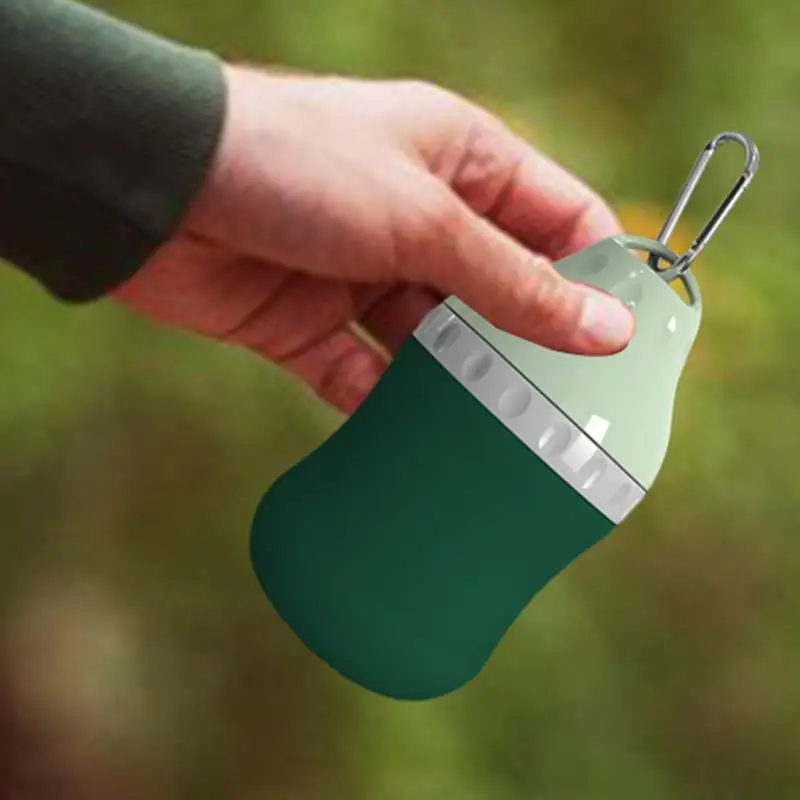 Бутылка для воды путешествий с карабином 400 мл