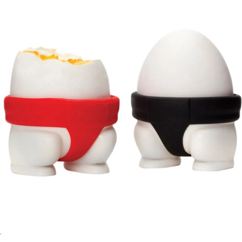 

2Pcs/Set Detachable Egg Tray Safe Silicone Easy Clean Mini Egg Holder Rack Cup