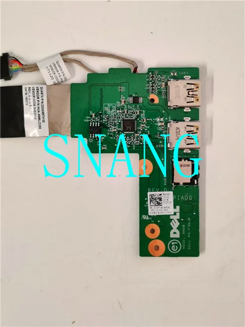 Используется для DELL 15 5577 USB аудио I O плата CHA01 DAAM9BPIAD0 3VFY4 03VFY4
