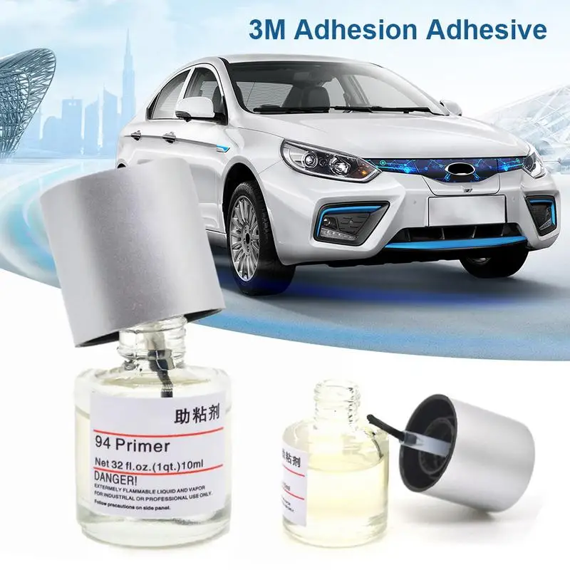 Car Adhesion Promoter Car Tape Primer Strong Adhesion Promoter Double-Sided 94 Clear Instant Automotive Tape Primer For Cars