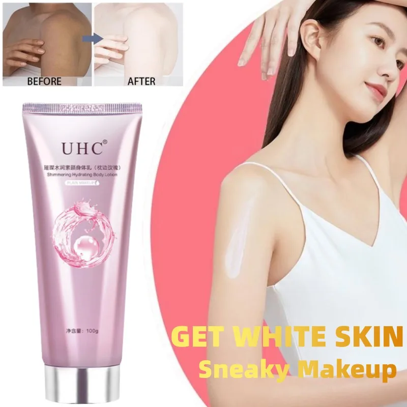 

UHC Instant Body Whitening Cream Improves Dullness and Roughness, Brightens, Moisturizes and Even Skin Tone Body Lotion