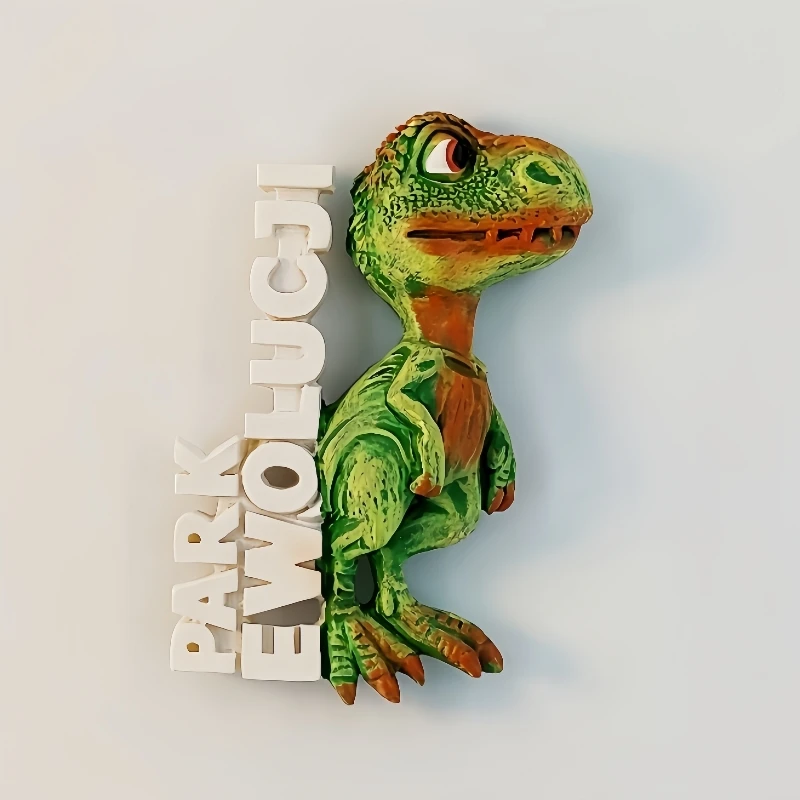 Польша музей динозавр 3DSстероскопические Сувениры для туризма Картина из смолы