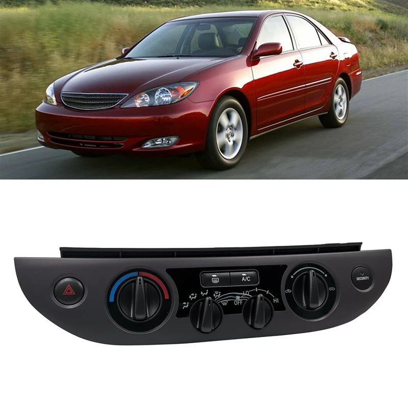 

1 компл. Панель контроля климат A/C Руководство управления ободок для Toyota Camry 2002-2006 5590206040