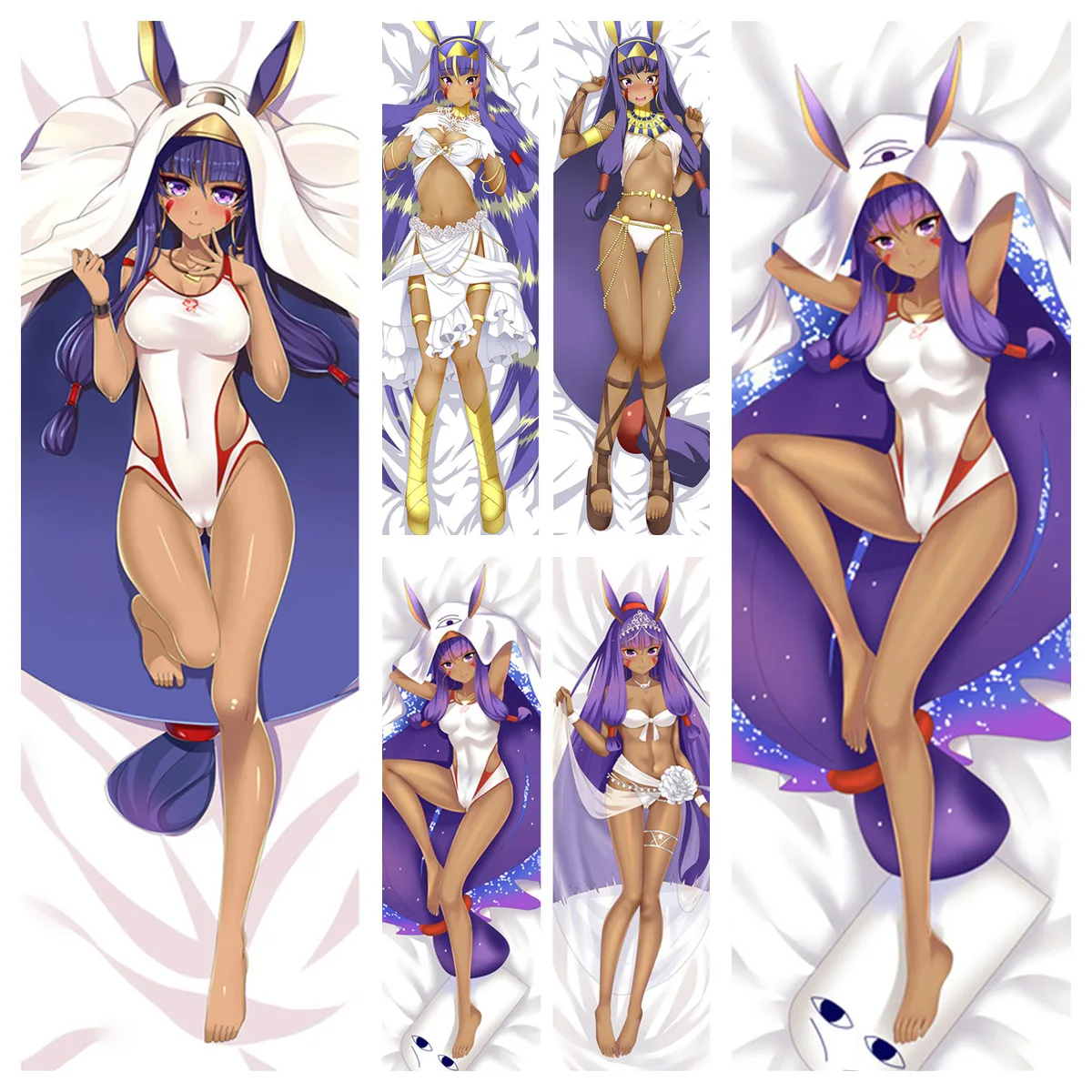 Аниме дакимакура судьба/большой заказ Нитокрис Подушка Чехол Сделай Сам